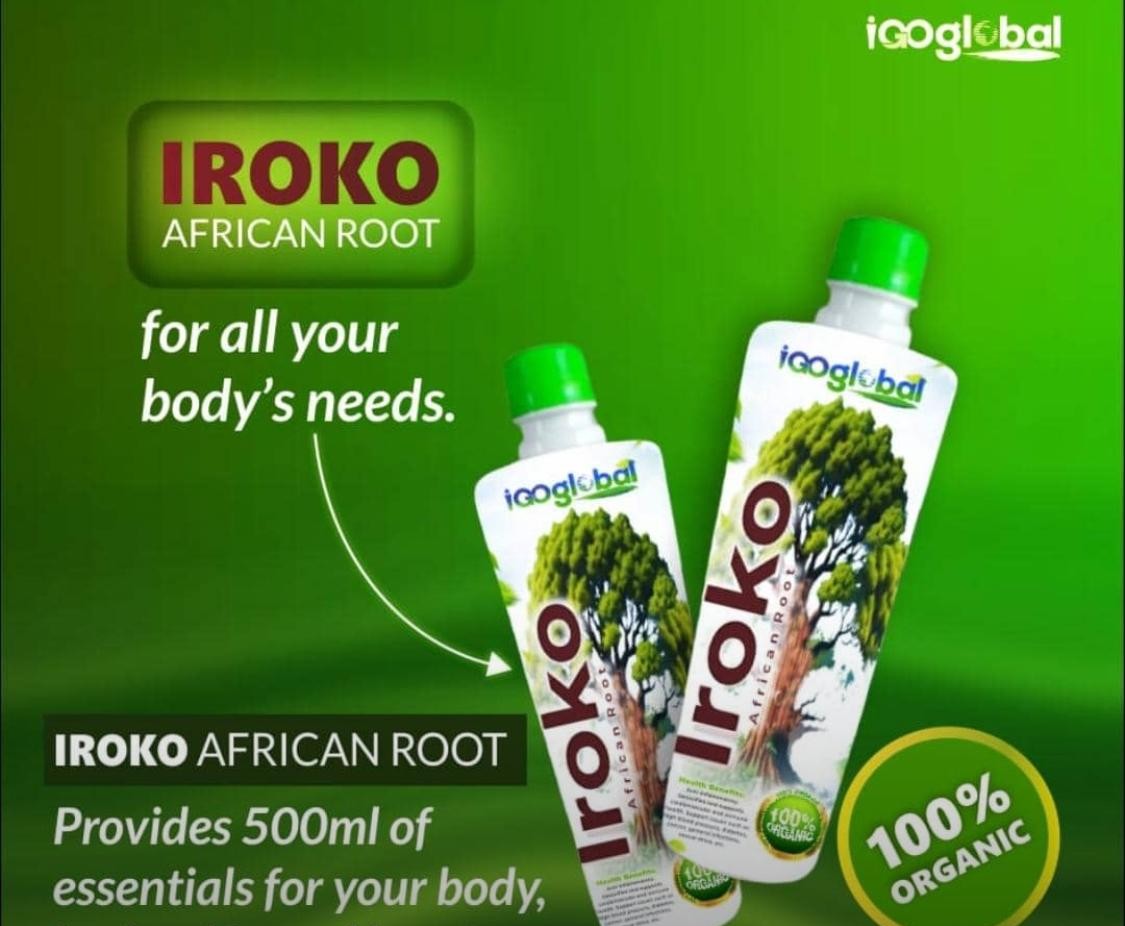 IROKO- ALL NATURAL ROOT STEM CELL SUPPLEMENTS